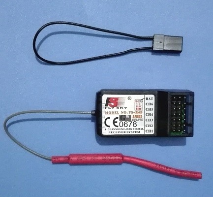 FlySky FS-R6B 6Channels AFHDS Receiver 2.4Ghz