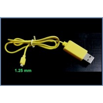  1.25mm plug 3.7V USB charger for LiPo battery