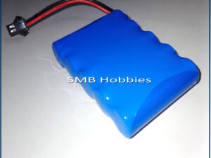 6v Rechargeable Battery Pack of AA Size 5 Cells for RC Cars, Toys SM Connector