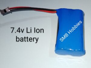 7.4v Rechargeable Battery Pack 18650 Li Ion Cells for RC Cars, Toys, Speakers