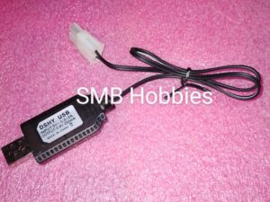 9.6v USB Battery Charger Big Tamiya Connector 2pin